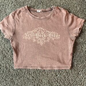 Garage New York City Graphic Baby Tee
